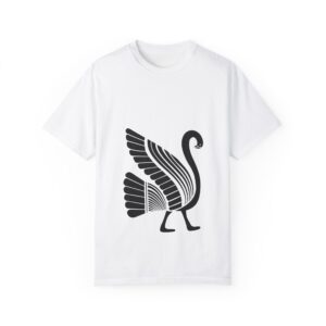 This Special Antique Swan Pattern T-shirt